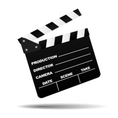 Obraz premium Cinema Clap board