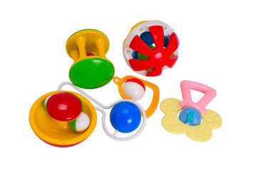 six rattles for newborns