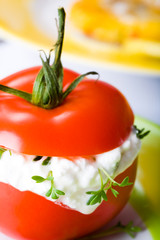 finger food tomato