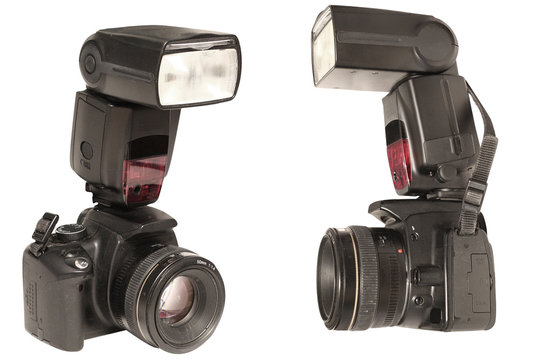 camera with flash