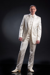 Man In Fashionable Suit