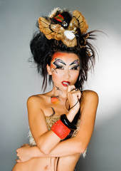beauty asian model