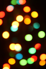 colorful christmas  lights background