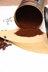 Wandaufkleber Kaffeefilter © guy