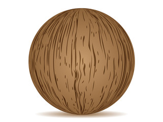 ball wooden texture