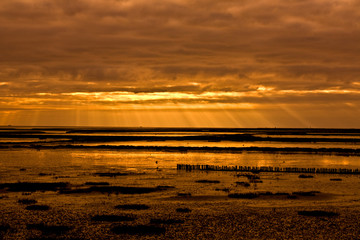 Sonnenuntergang Nordsee - 18795615