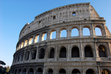 Fototapeta na wymiar Colosseum Rzym Włochy