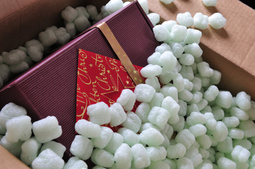 Paket mit Geschenk
