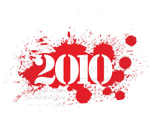 2010 new year background