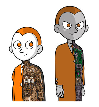 アナログとデジタルのサイボーク.キャラクター