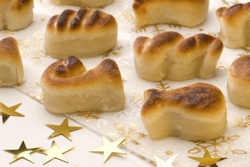 Assorted Christmas marzipan