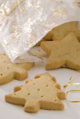 Assorted Christmas cookies.