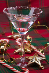 Candy Cane Martini