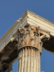Griechenland - Athen, Olympieion, Tempel des Olympischen Zeus