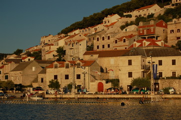 Waterpolo in Pucisca on Brac