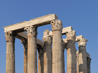 Griechenland - Athen, Olympieion, Tempel des Olympischen Zeus