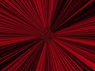 Star burst, background with red star sending its rays