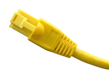 Yellow network plug