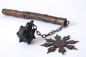 Morgenstern und Wurfstern