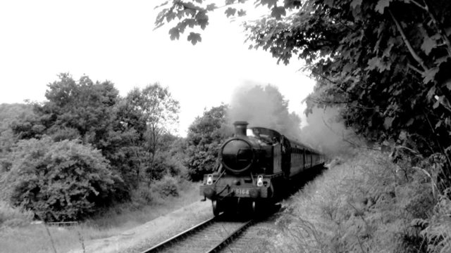 Steam Train in the countryside