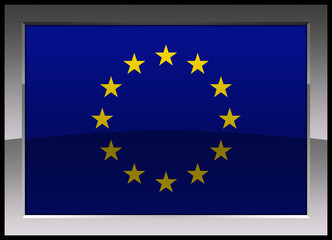 Bannière d'argent - Union Européenne