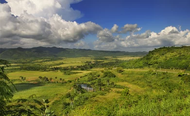 Keuken spatwand met foto Cuban countryside landscape - escambray sierra © roxxyphotos
