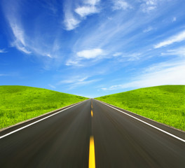 Fototapeta premium Speed Road