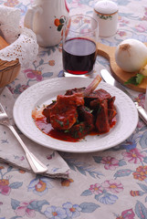 Capretto alla cacciatora - Secondi di carne Emilia R.