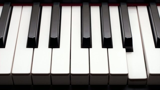Animated Piano Keys