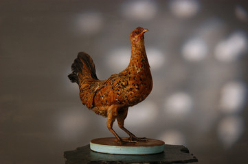 Stuffed hen