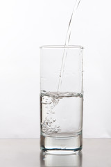 Glass of water