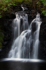Dunvagan castle waterfall
