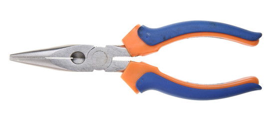 Obraz premium pliers on white
