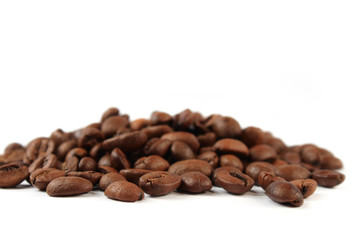 Coffee beans isolated