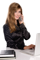 Woman at office