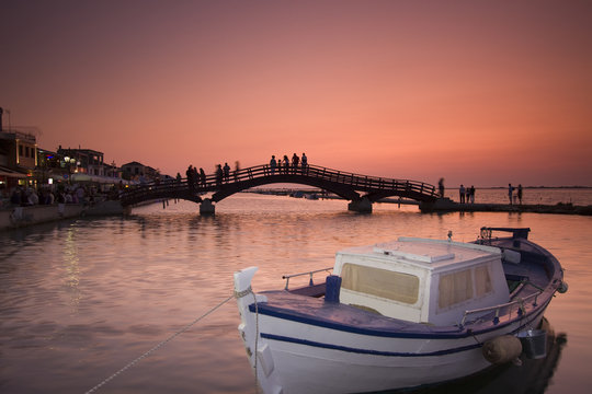 SUnset in Lefkas island