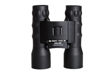 Binoculars on white background. isolated object