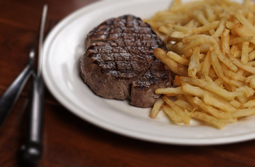 steak frite grilled