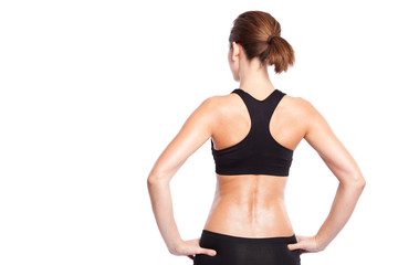Fototapeta premium Beautiful sporty woman