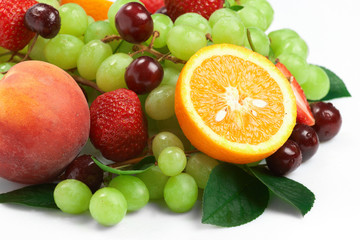Still-life of fresh fruit