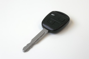 auto key isolated on white