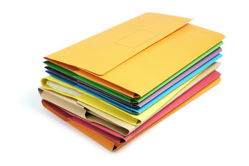 Stack of Document Folders