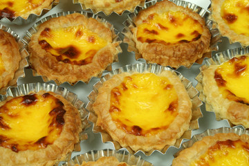 Portuguese egg tarts