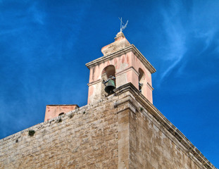 Fototapeta premium St.Maria di Costantinopoli belltower. Giovinazzo. Puglia.