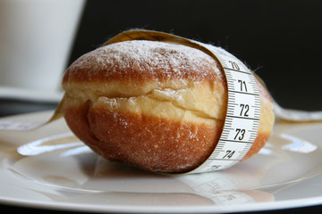 Marmeladekrapfen und Diät