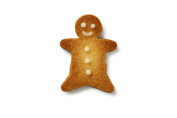 Fototapeta na wymiar Gingerbread man