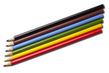 Fototapeta premium Colorful pencils