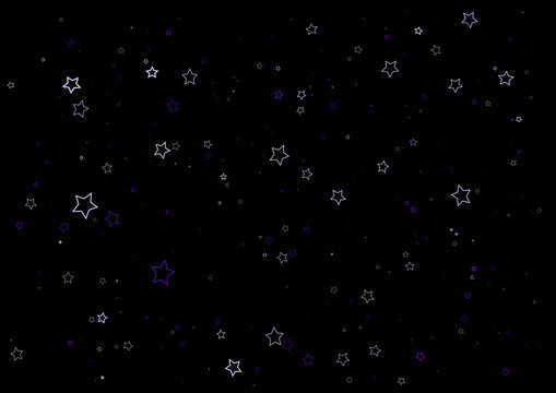 Abstract star field