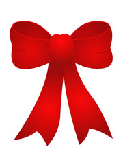 Noeud cadeau rouge
