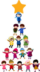 Christmas Tree of Children